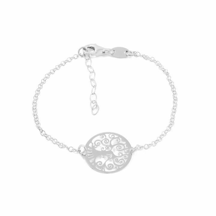 Pulsera Plata Arbol de la Vida