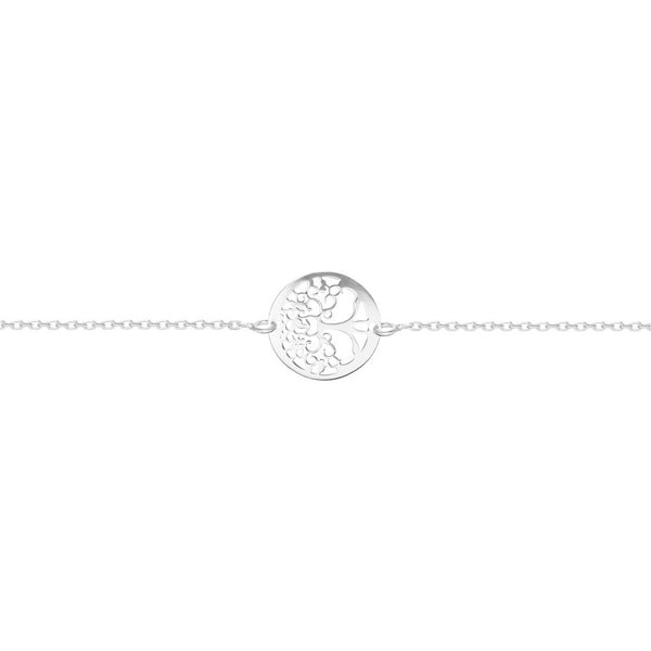 Bracciale donna Albero della Vita Argento Sterling 925 brillante
