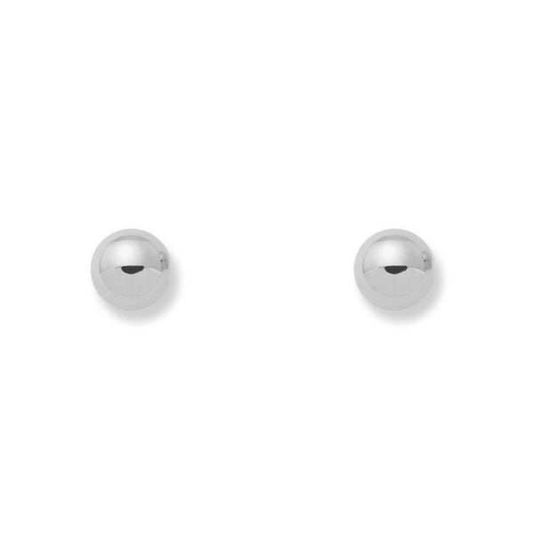 Orecchini Sfera 5 mm Argento Sterling 925 brillante