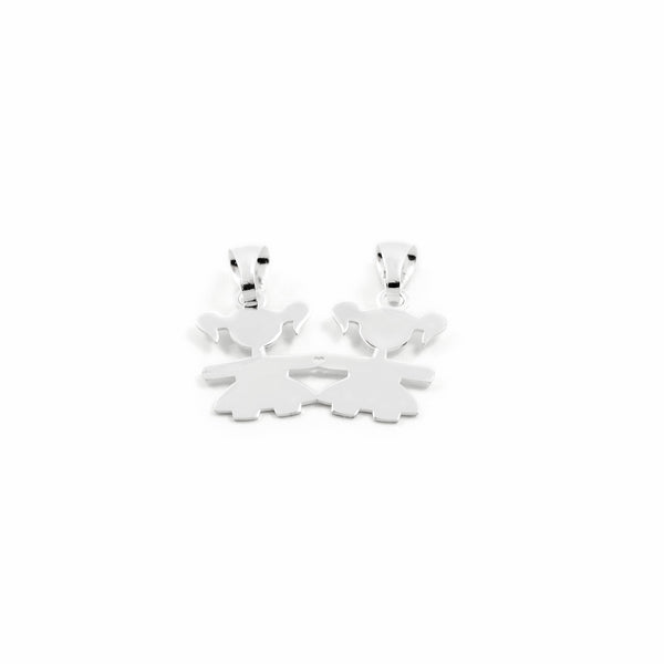 Pendente Ragazza Argento Sterling 925