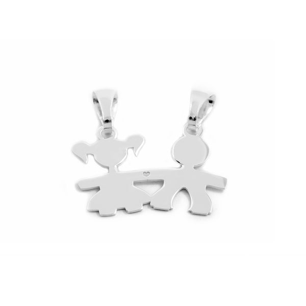 Pendente Ragazza Argento Sterling 925