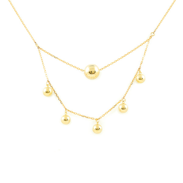 Collana Donna Ahimé Oro Giallo 9K Brillante