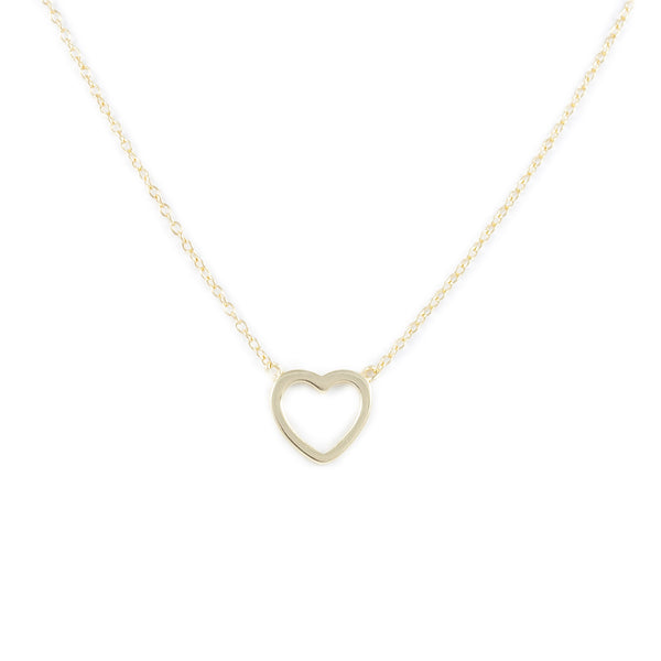 Collana Cuore Argento Sterling 925 dorato