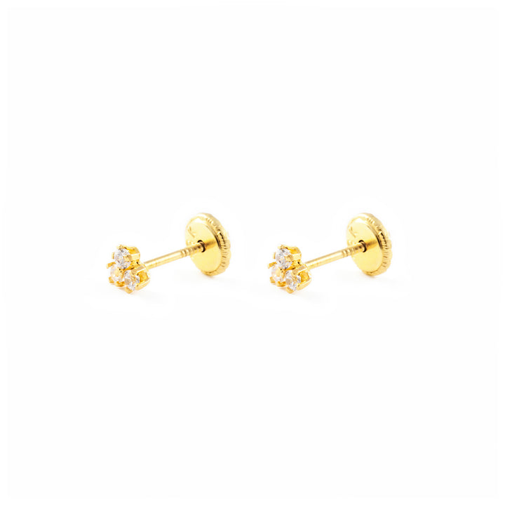 Pendientes Bebe Tres piedras