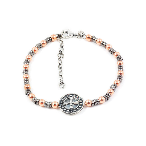 Bracciale donna Croce Argento Sterling 925 brillante