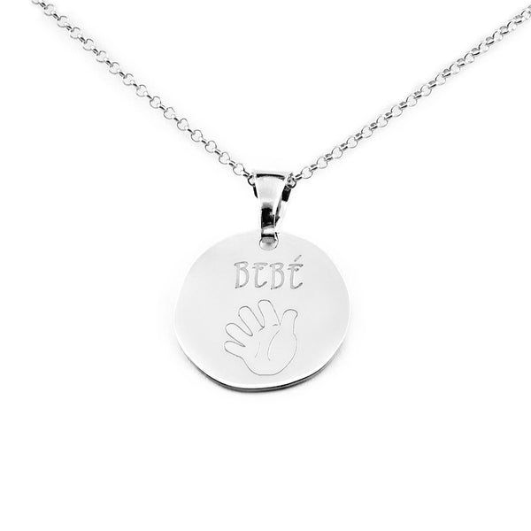 Pendente La mano del bambino Argento Sterling 925