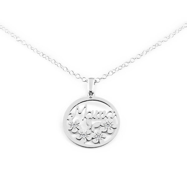 Collana Mama Fiori Argento Sterling 925