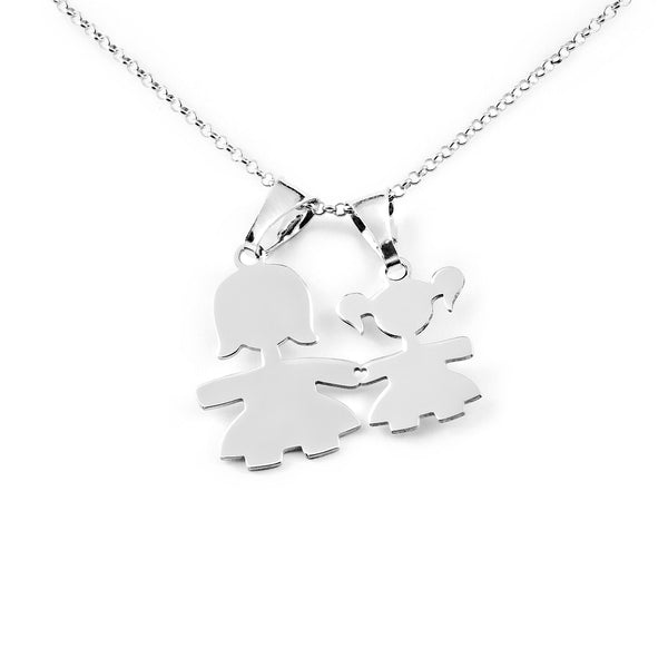 Pendente Ragazza Argento Sterling 925